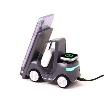 Charge Cruiser- 3 in 1 Wireless Charger with Clock