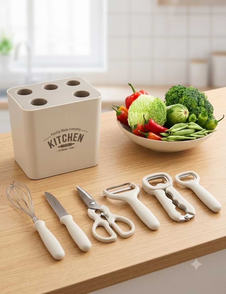 Kitchexpo 6-Piece Kitchen Gadgets Set | Multi-Functional Cooking Tools for Everyday Kitchen Use