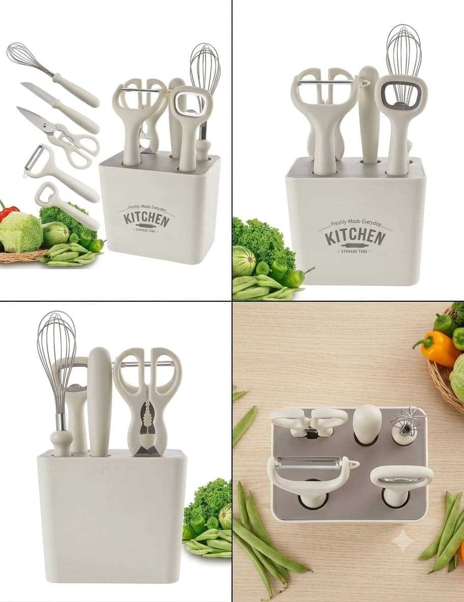Kitchexpo 6-Piece Kitchen Gadgets Set | Multi-Functional Cooking Tools for Everyday Kitchen Use