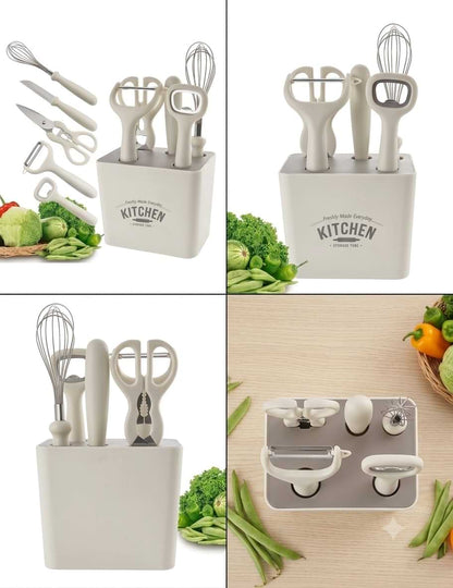 Kitchexpo 6-Piece Kitchen Gadgets Set | Multi-Functional Cooking Tools for Everyday Kitchen Use