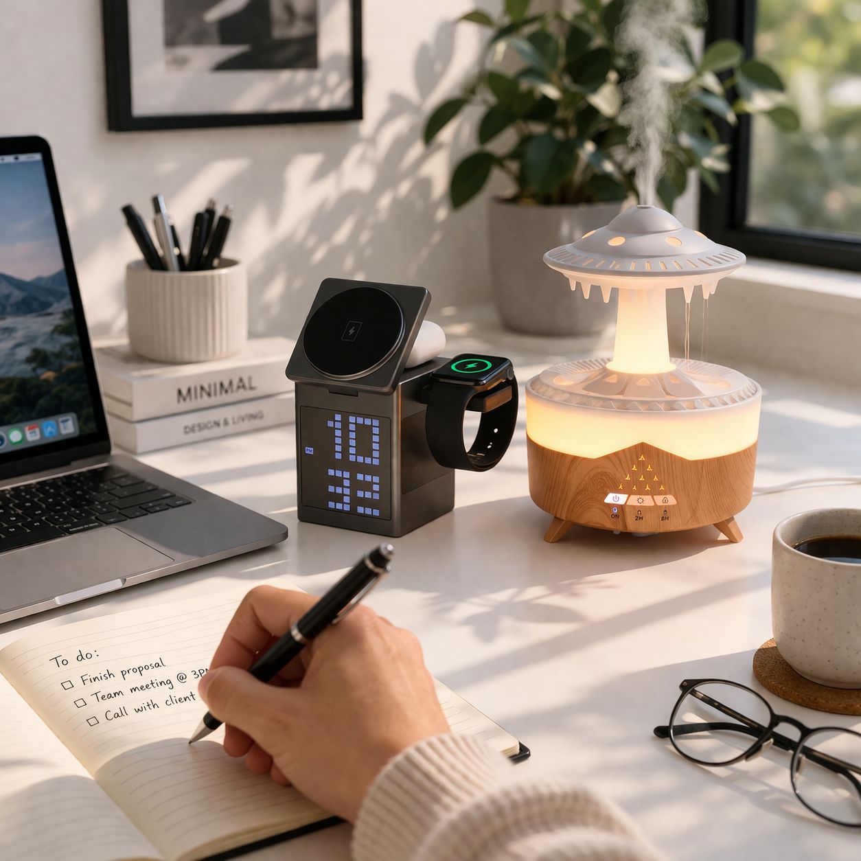 Lumos Duo Desk Set